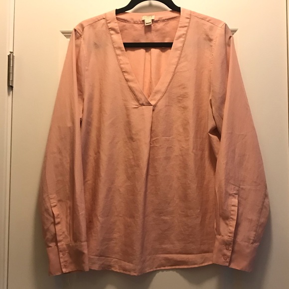 EUC J.Crew blouse size XL - Picture 3 of 6